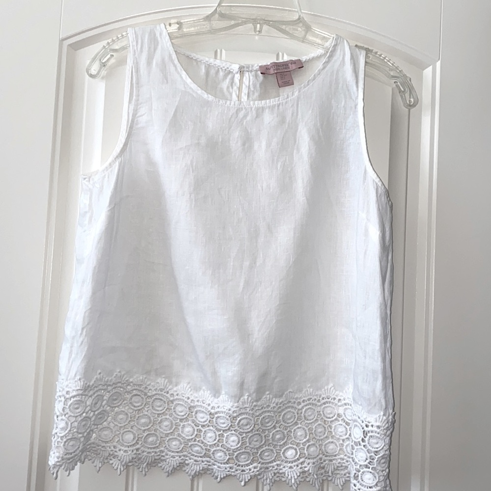 Saint Tropez West 100% Linen top